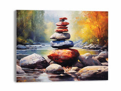 Stacking Stones Canvas Print