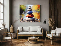 Stacking Stones Canvas Print