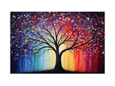 Sparkling Tree Canvas Print Painting