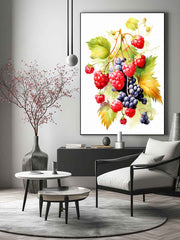 Berries Canvas painting Print