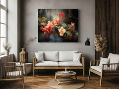 Flower Botanical Art Canvas Print