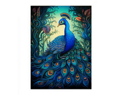 Beautiful Peacock Canvas Print