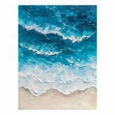 Beach Art Canvas Painting Print