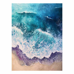 Beach Canvas painting Print