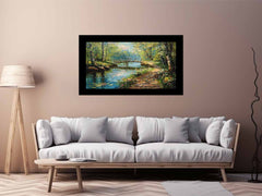 Along The Way landscape Canvas painting Print