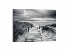 Beach Path pahotogrpahy art Canvas Print