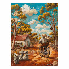 Aussie Farmhouse Canvas Print