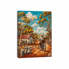 Aussie Farmhouse Canvas Print