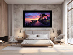 Pink Beach Canvas Print