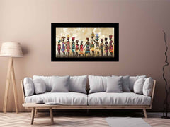 African tribe Canvas Print