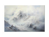 White Mountian Canvas Print