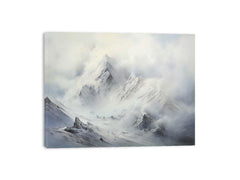 White Mountian Canvas Print