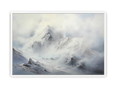 White Mountian Canvas Print