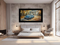Beetle Canvas Painting Art Print