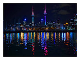 Auckland Skyline Canvas Print