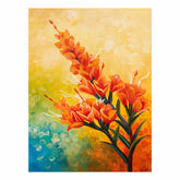 Kangaroo Paw Flower Canvas Painting