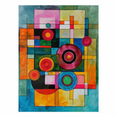 Geometric Modern Art Canvas Print
