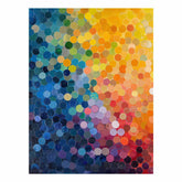 Points Dot Canvas Painting Artwork