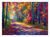 Autumn Trees Canvas Print