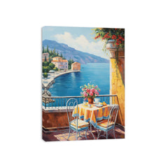 Mediterranean Art Painting Canvas Print
