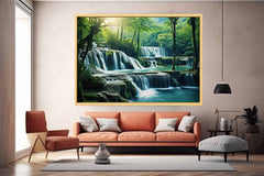 Waterfall Luxury Painting & Print