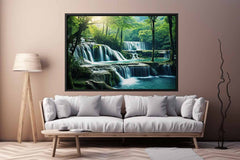 Waterfall Luxury Painting & Print
