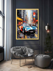 New York Street Car Canvas Print