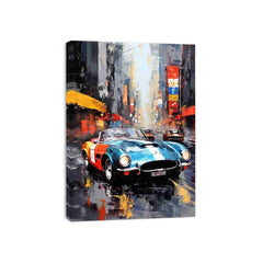 New York Street Car Canvas Print