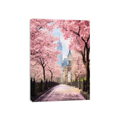 New York Spring Art Canvas Print