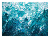 Teal Blue Canvas Print