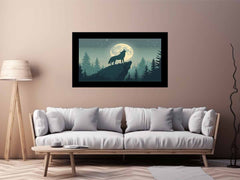 Wolf Canvas Print Poster