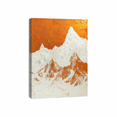 Textured Mountian Canvas painting