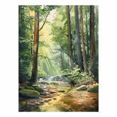 Forest Path Canvas Print
