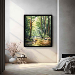 Forest Path Canvas Print