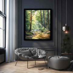 Forest Path Canvas Print