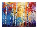 Birch Trees Canvas Print