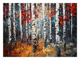 Birch Tree Painting