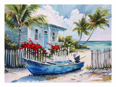 Beach House Canvas Print