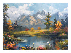 Autumn Landscape Canvas Painting