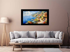 Mediterranean Beach Canvas Print