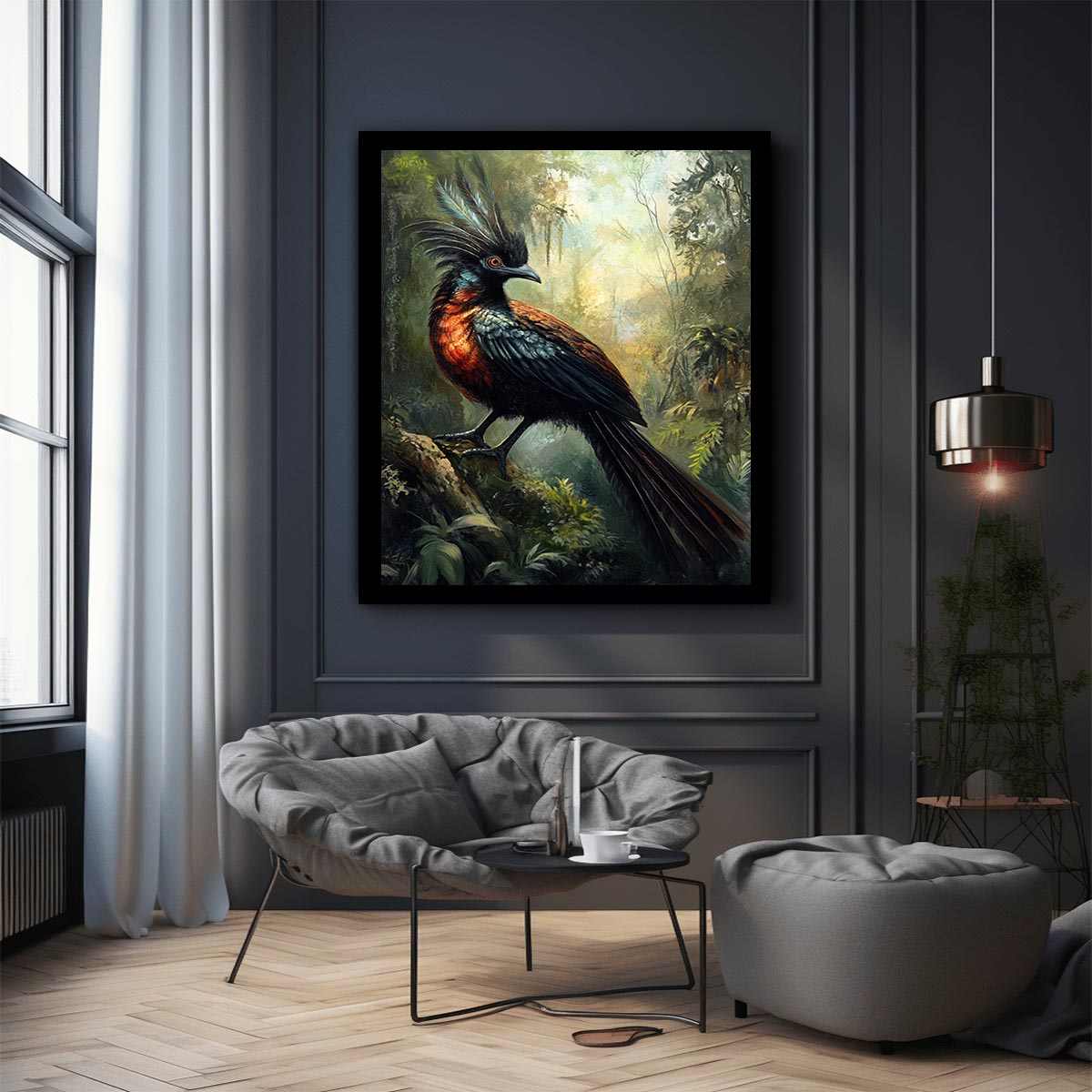 australian Magpie Painting