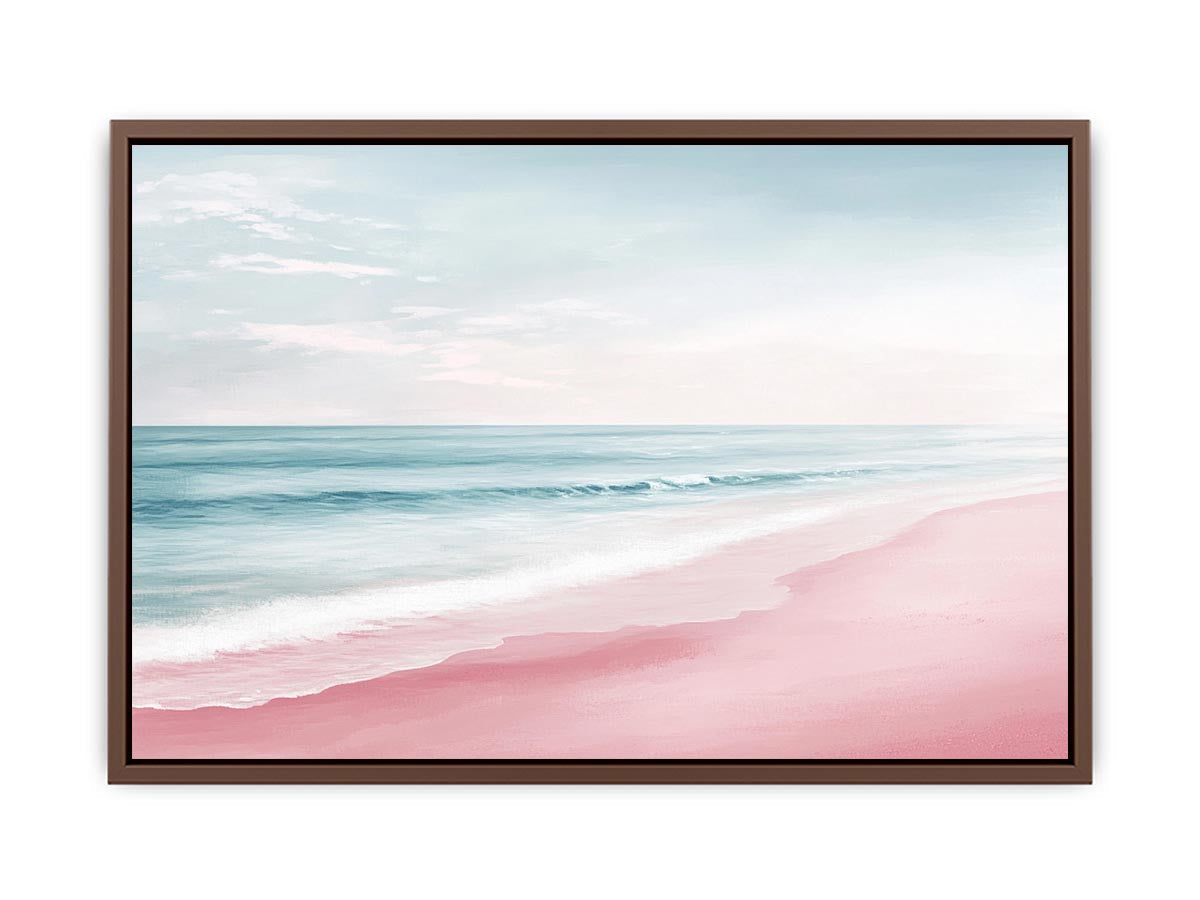 Soft Pink beach Painting