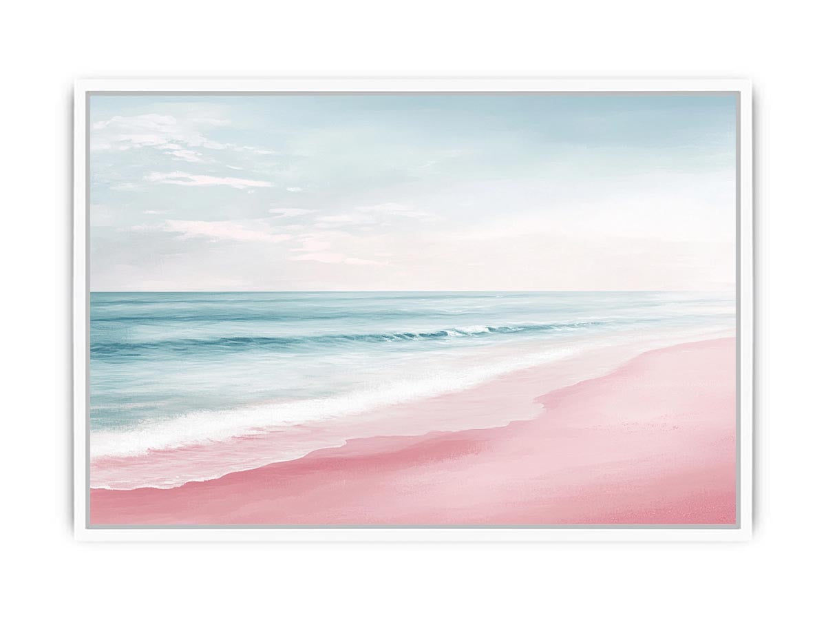 Soft Pink beach Painting