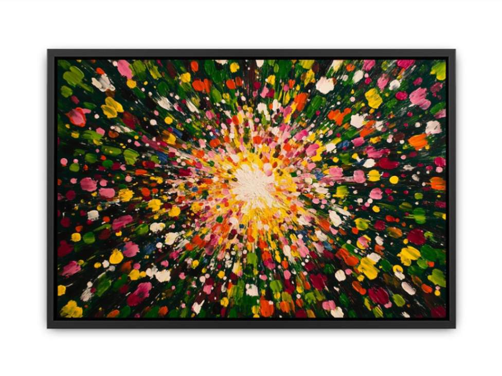 Array Petals Abstract Painting