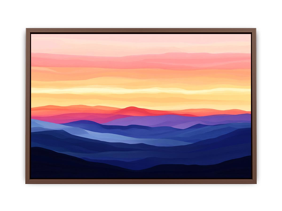 Beautiful Sunset Painting