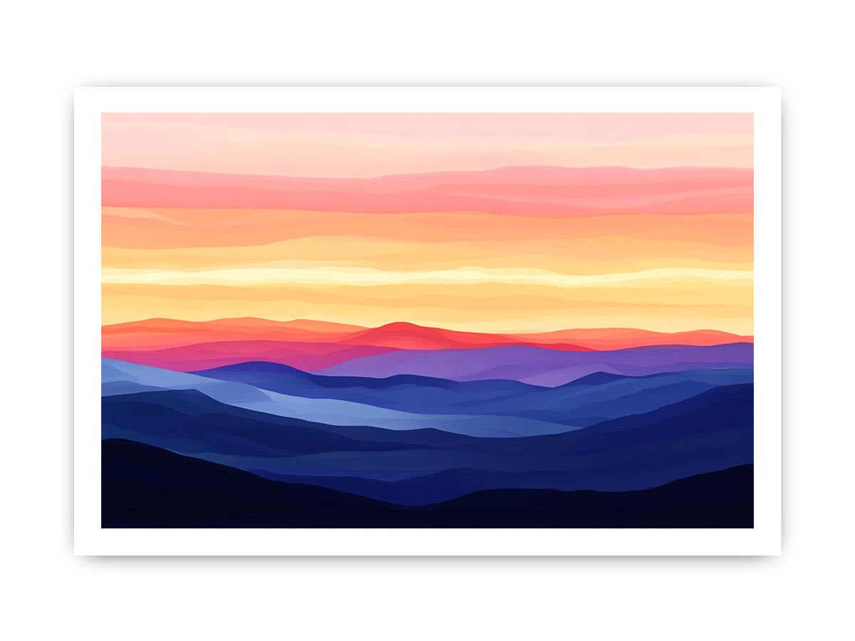 Beautiful Sunset Painting Painting