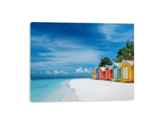 Beach Huts Photography Art Print