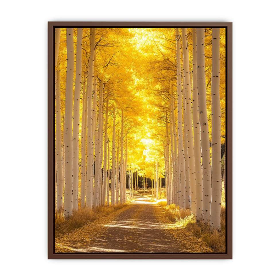 Autumn Reverie Trees Painting