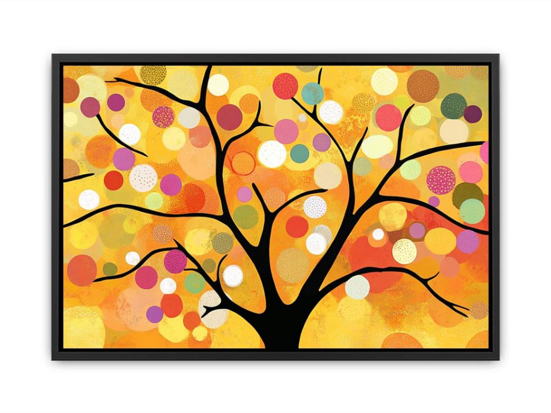 Beautiful Forest Path Fall Painting