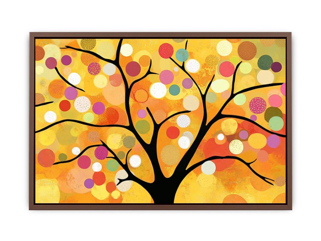 Beautiful Forest Path Fall Painting